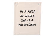 'In a Field of Roses' Banner-Banner-DECOROLALA