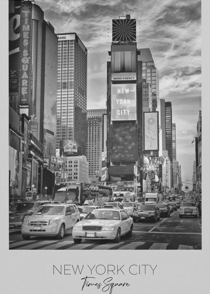 In focus: NEW YORK CITY Times Square-Canvas Print-DECOROLALA