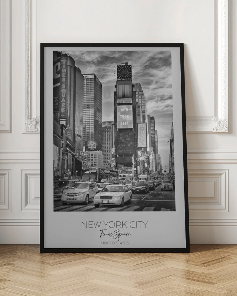 In focus: NEW YORK CITY Times Square-Canvas Print-DECOROLALA