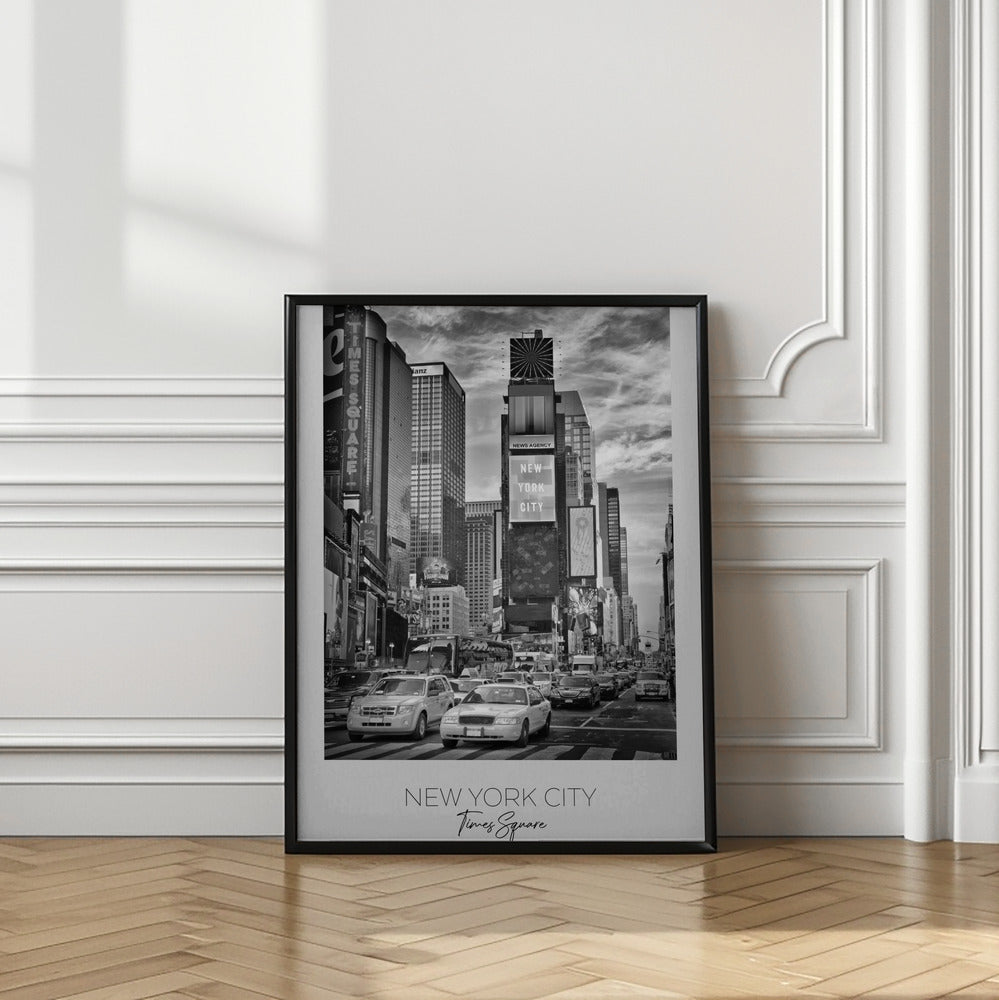 In focus: NEW YORK CITY Times Square-Canvas Print-DECOROLALA
