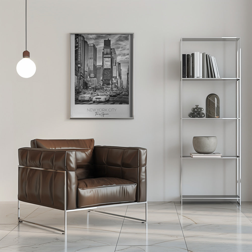 In focus: NEW YORK CITY Times Square-Canvas Print-DECOROLALA