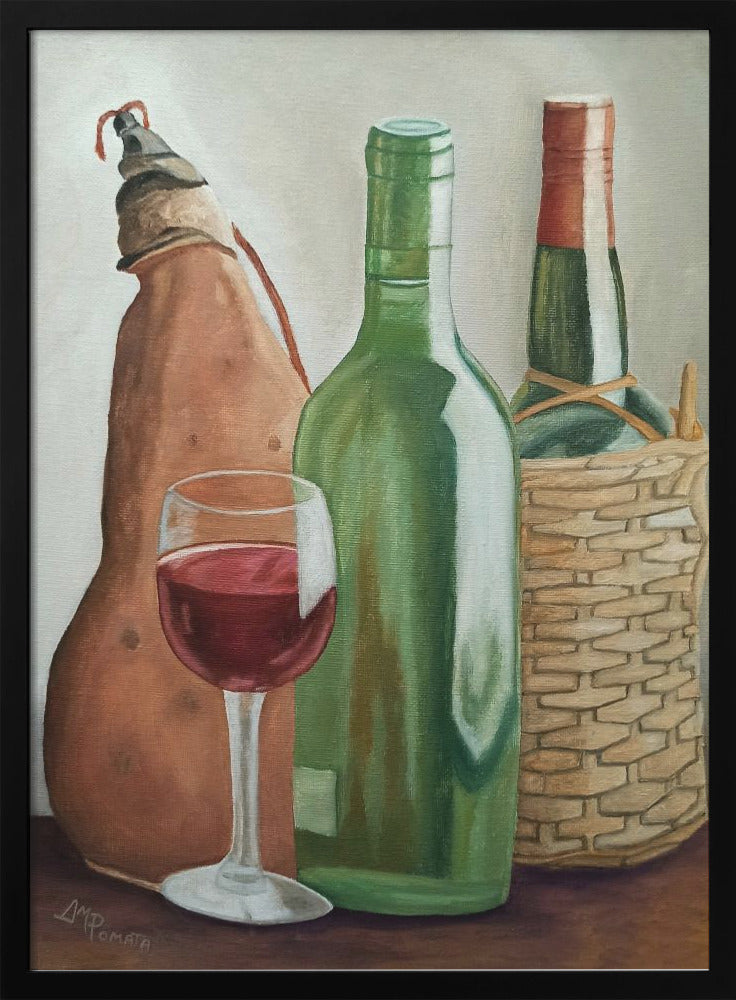 In the Winery Wall Art by Angeles M. Pomata-canvas-DECOROLALA