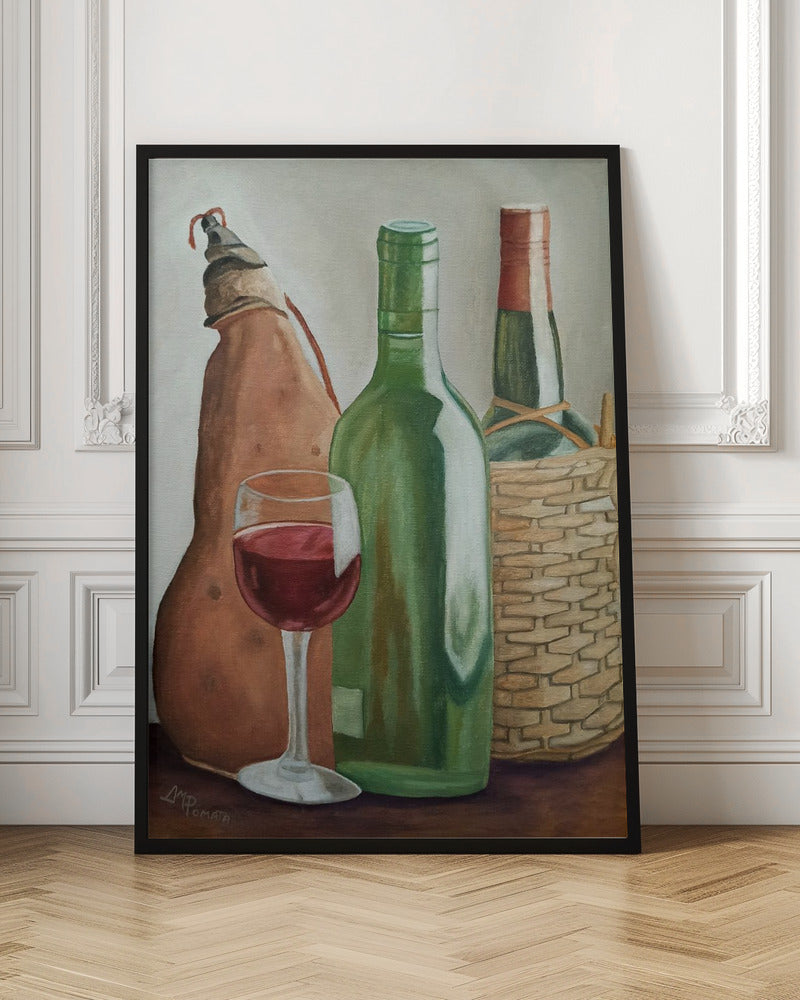 In the Winery Wall Art by Angeles M. Pomata-canvas-DECOROLALA