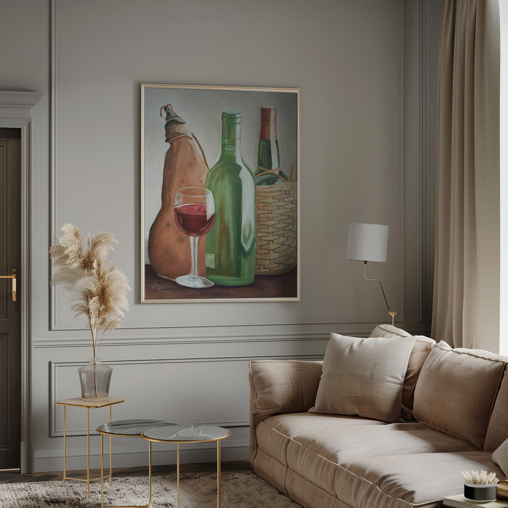 In the Winery Wall Art by Angeles M. Pomata-canvas-DECOROLALA