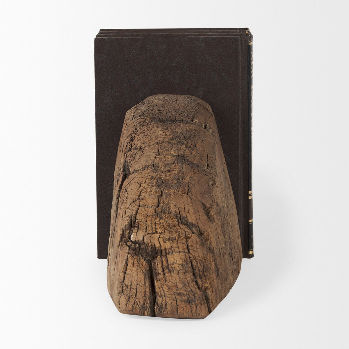 Incana Handmade Reclaimed Wooden Bookends-Bookends-DECOROLALA