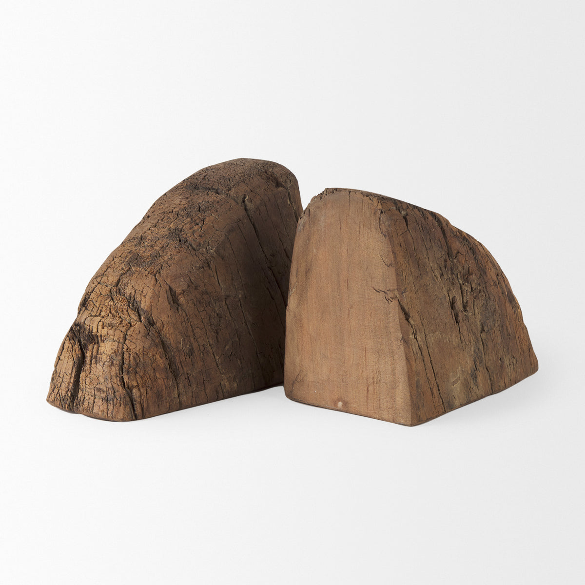 Incana Handmade Reclaimed Wooden Bookends-Bookends-DECOROLALA