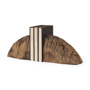 Incana Handmade Reclaimed Wooden Bookends-Bookends-DECOROLALA