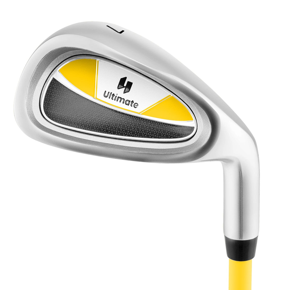 Individual Gold Club for Boys and Girls with Fiberglass Shaft and Headcover-Yellow-Golf-DECOROLALA