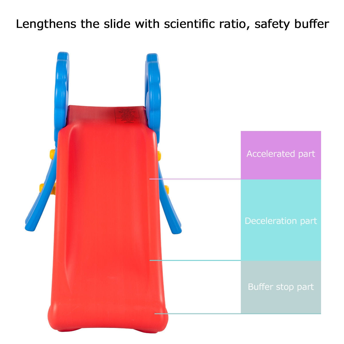 Indoor Outdoor Children Folding Up-down Slide