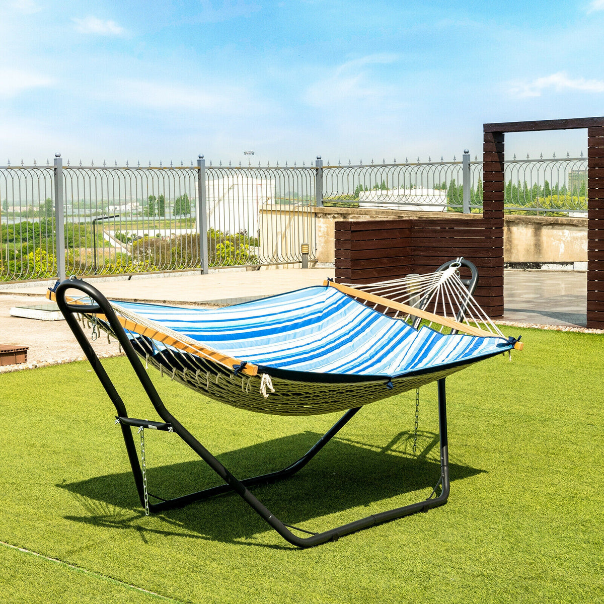 Indoor and Outdoor Hammock Frame Heavy Steel Frame Hanging Hooks-Hammocks-DECOROLALA