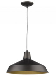 Industrial Brushed Bronze Hanging Light-Chandeliers-DECOROLALA
