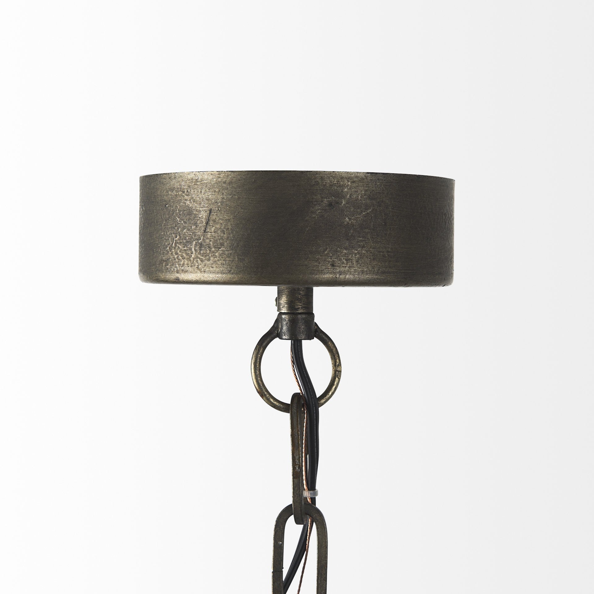 Industrial Caged Black Metal Hanging Light-Chandeliers-DECOROLALA