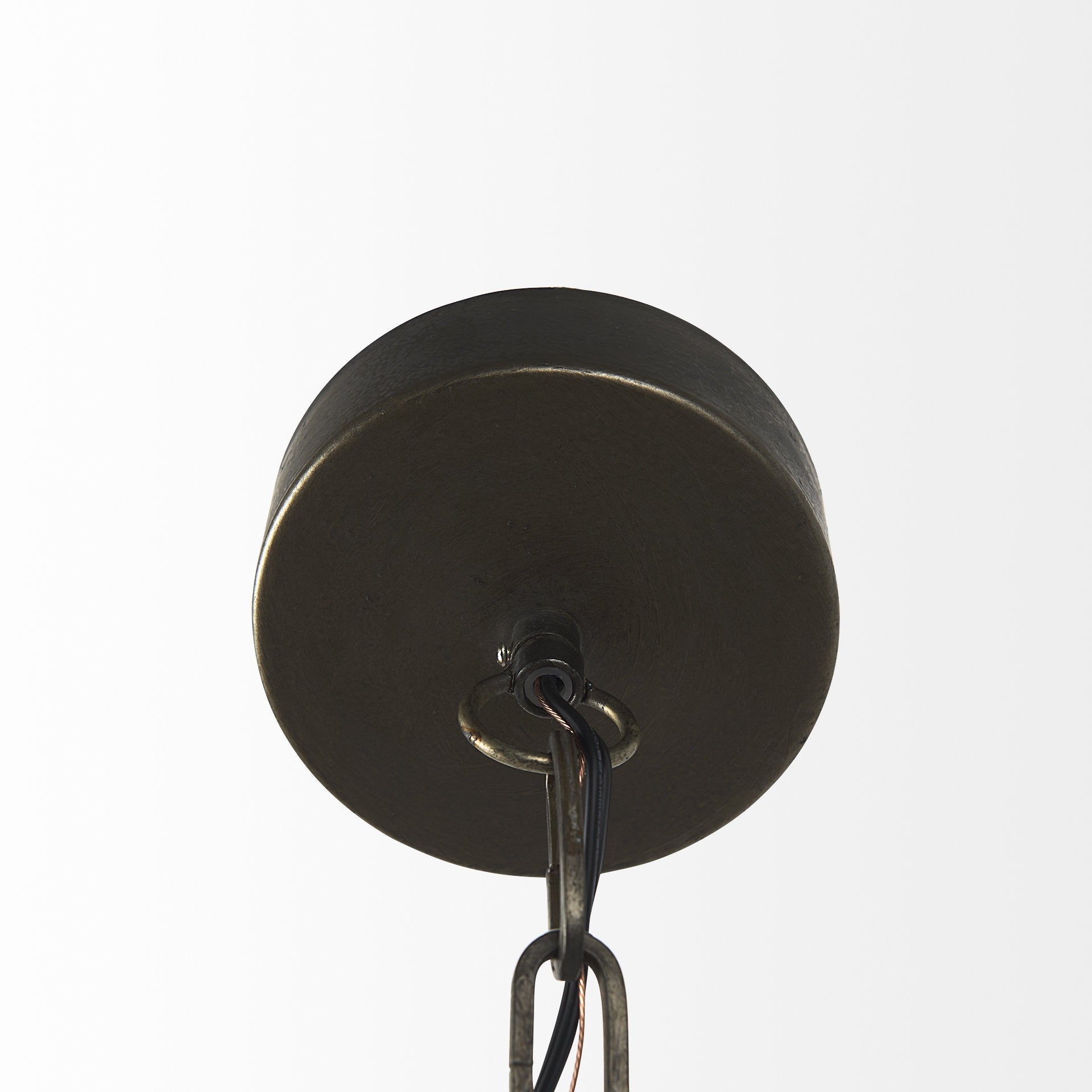 Industrial Caged Black Metal Hanging Light-Chandeliers-DECOROLALA