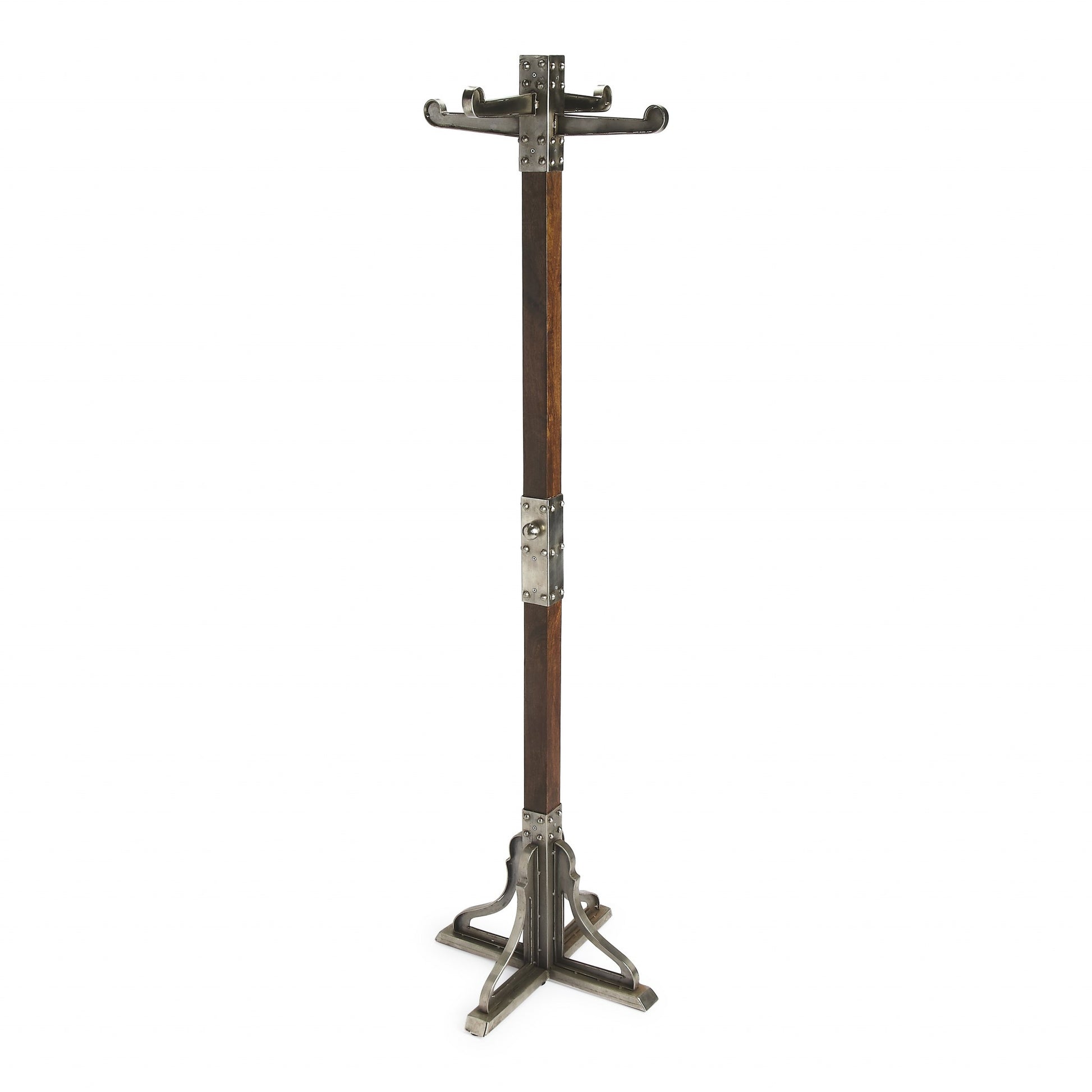 Industrial Chic Vintage Style Coat Rack-Coat Hangers-DECOROLALA