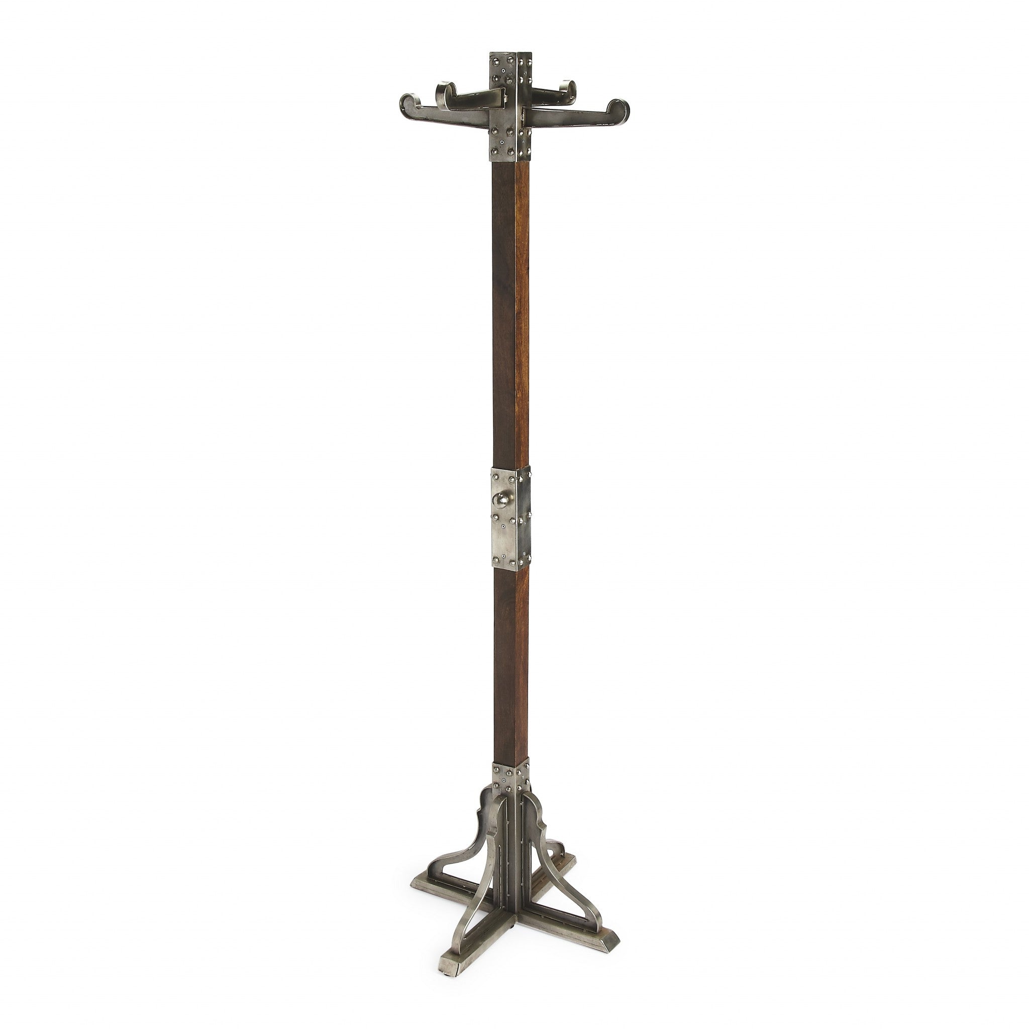 Industrial Chic Vintage Style Coat Rack-Coat Hangers-DECOROLALA