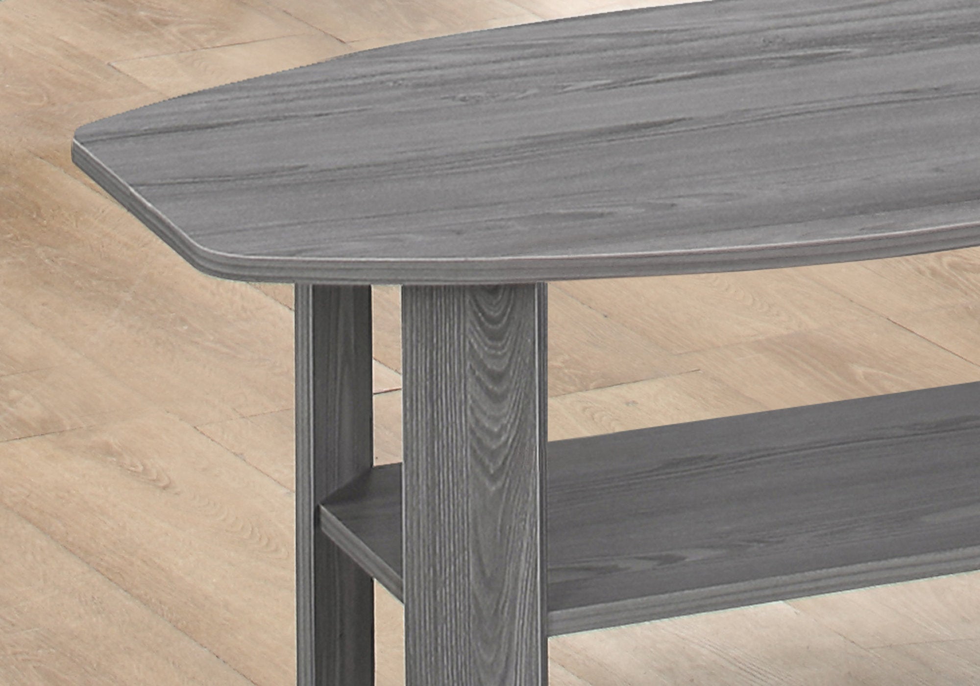 Industrial Grey 3-Piece Coffee Table Set-Table Set-DECOROLALA