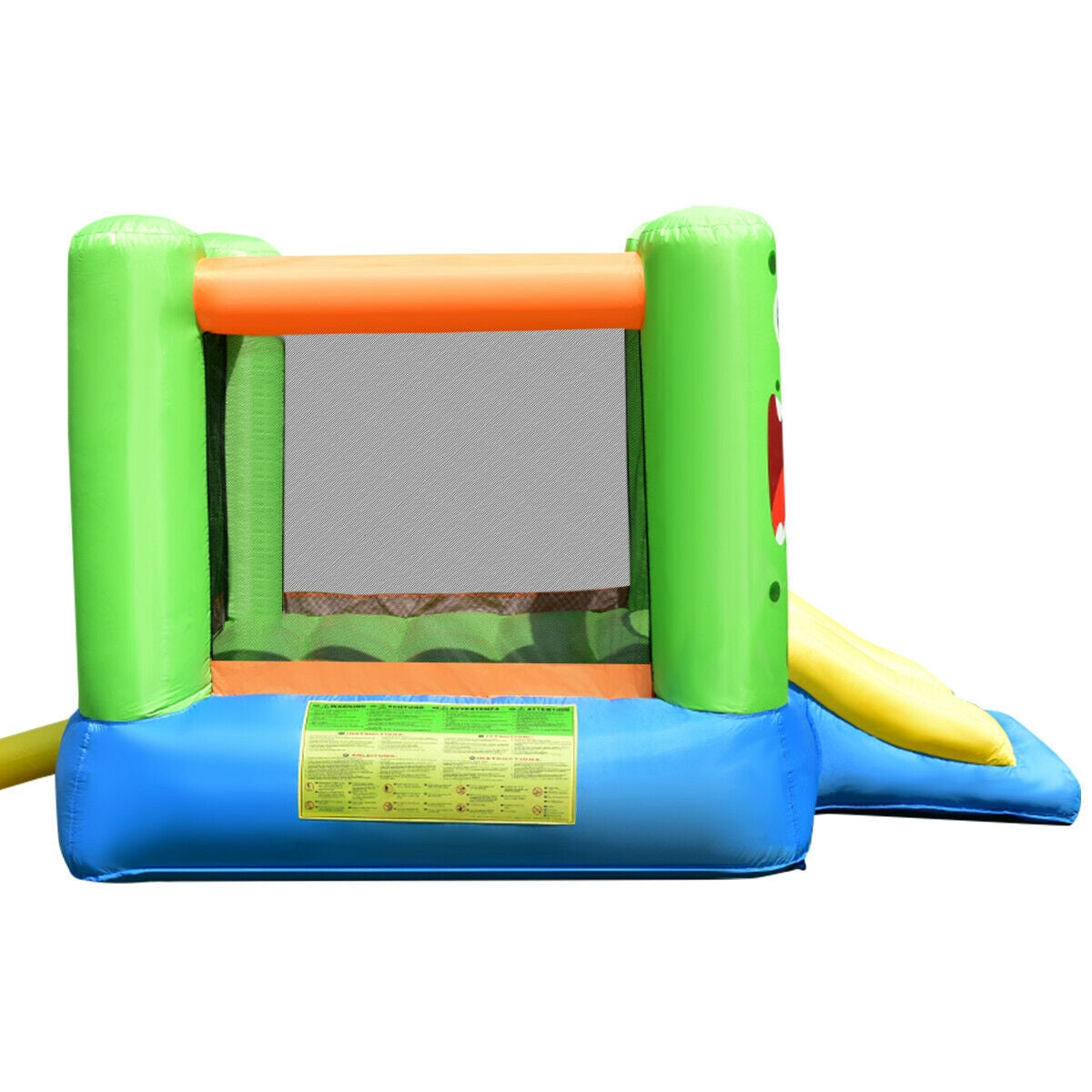 Inflatable Bounce House Jumper Castle Kid's Playhouse with Long Slide
