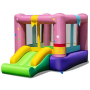 Structure gonflable avec aire de saut pour fêtes en intérieur ou en extérieur