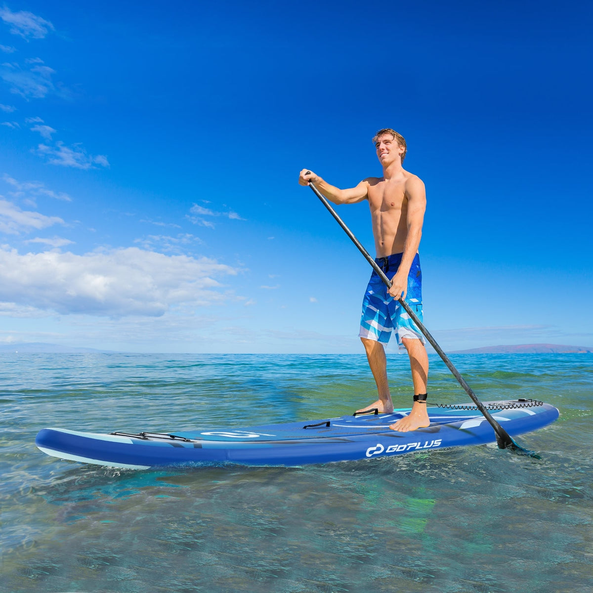 Inflatable Stand Up Paddle Board Sup Board with Premium SUP Accessories-S-Surfing-DECOROLALA
