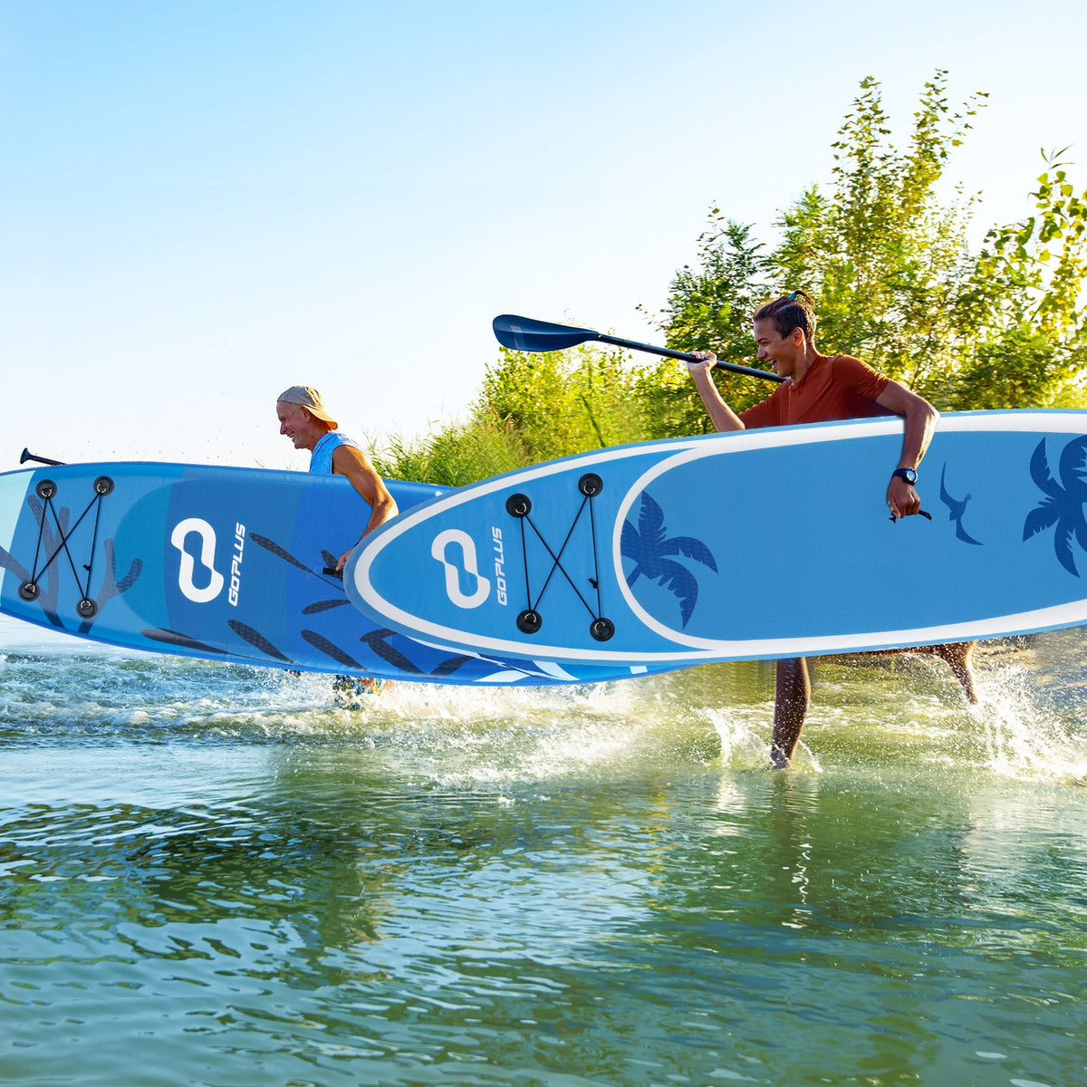 Inflatable Stand Up Paddle Board with Premium SUP Accessories-L-Surfing-DECOROLALA