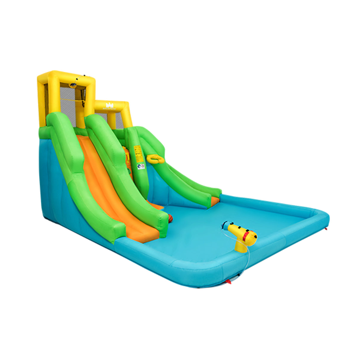 Inflatable Water Park Bounce House with Climbing Wall [Best Seller in the US]