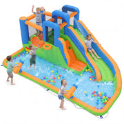Inflatable Water Slide with Dual Climbing Walls and Blower Excluded