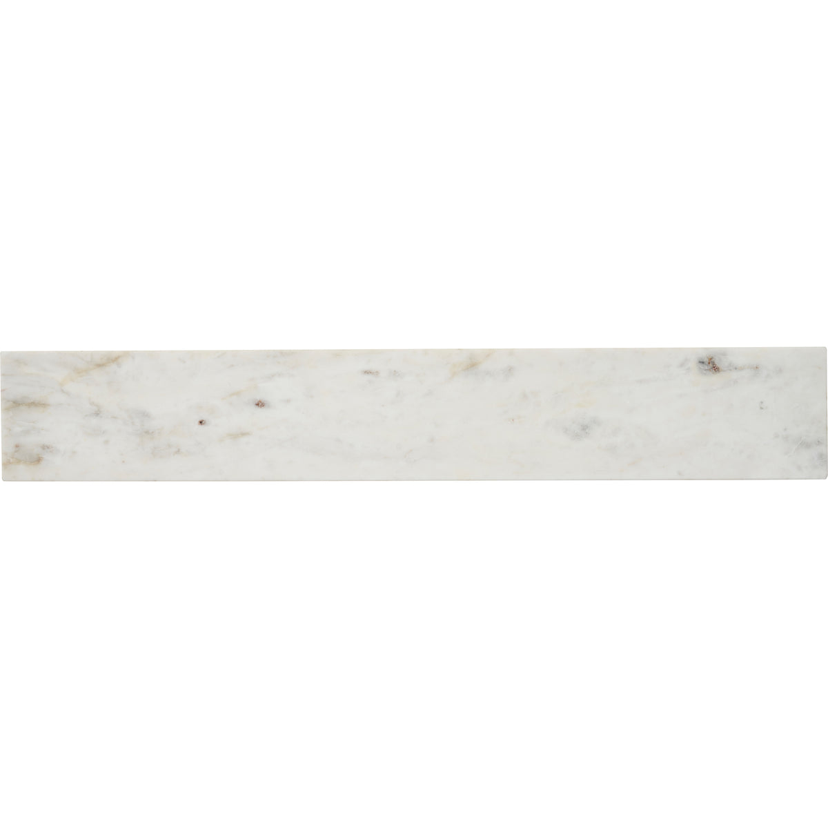 Inka Indoor Marble Tray, White-Decorative Trays-DECOROLALA