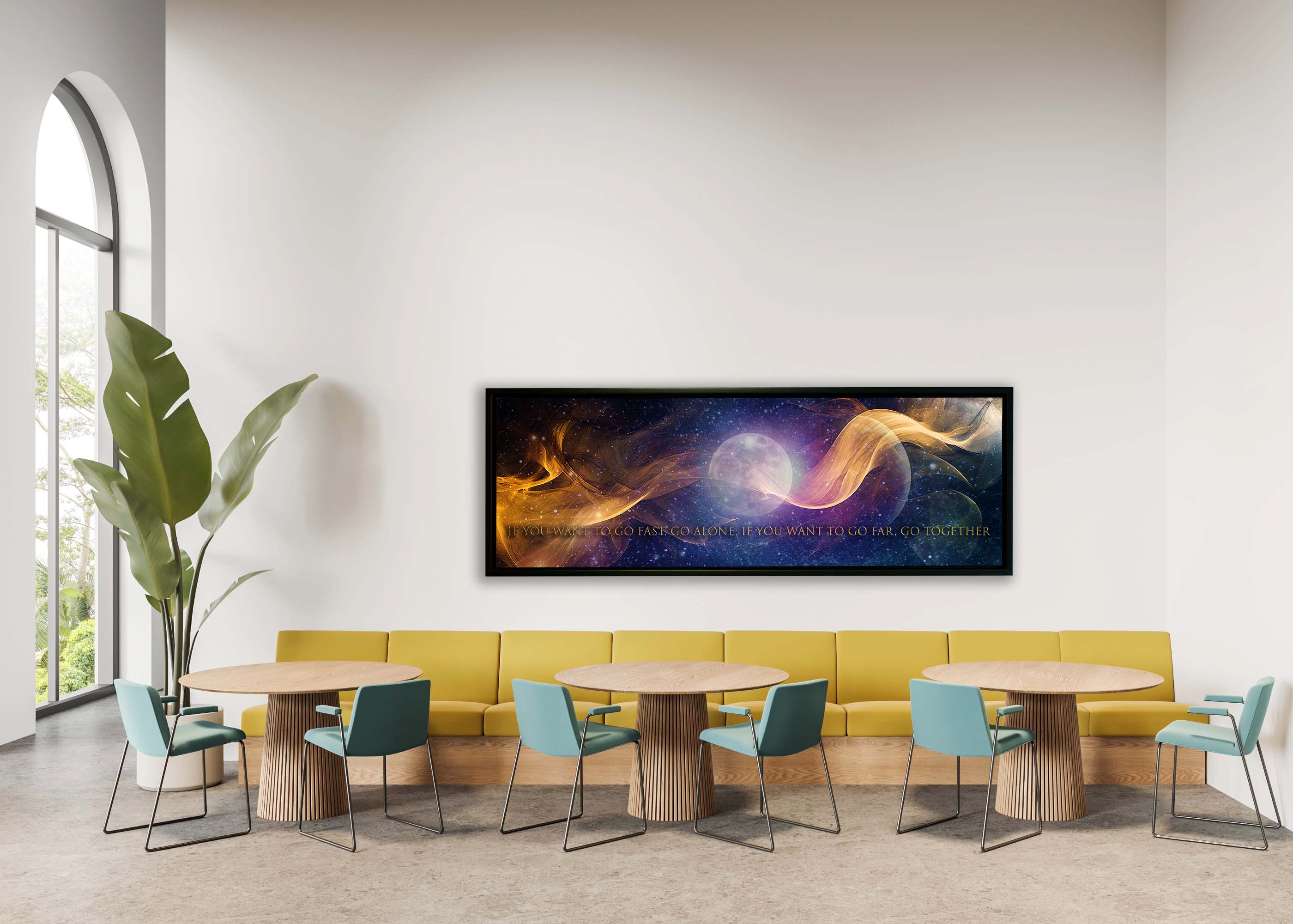 Inspiration Quote-Large Canvas Wall art- Fine Art-Wall Art-DECOROLALA