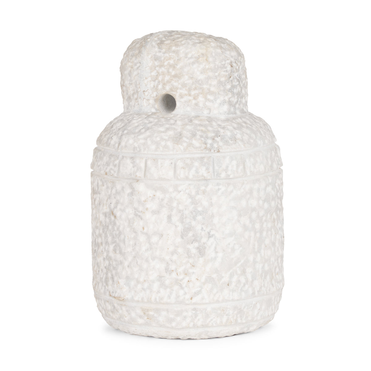 Irina Large White Marble Door Stopper-Objects-DECOROLALA