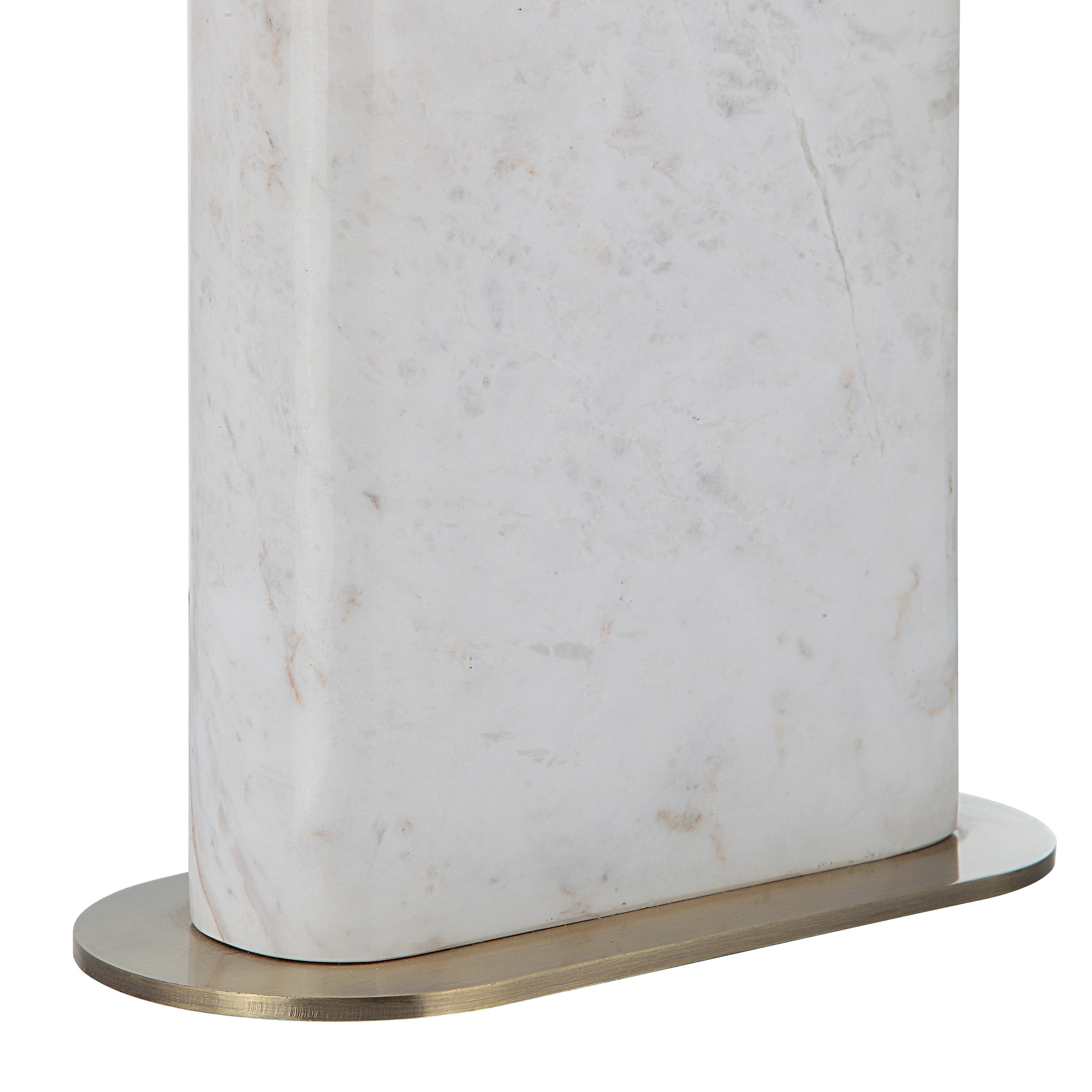 Irisa 27" Table Lamp Brass Drum Shade Dimmer-Table Lamp-DECOROLALA