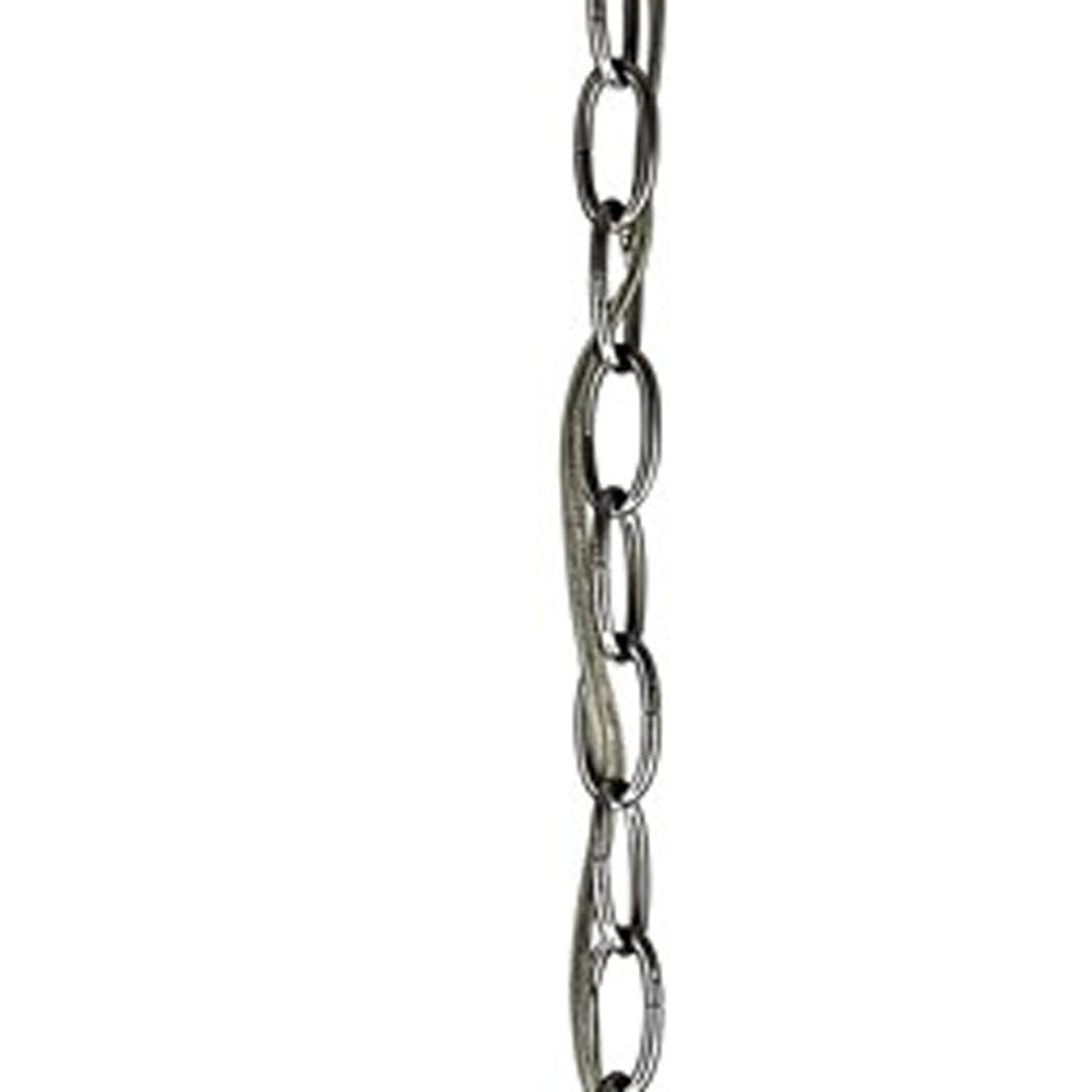 Isabella 4-Light Polished Nickel Drum Pendant With Crystal Accents-Pendants-Hanging Lights-DECOROLALA