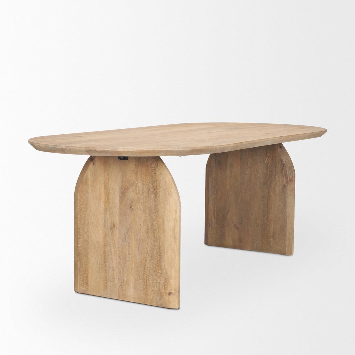 Isla 86.5"L x 39"W Oval Dining Table | Modern | Wood | Seats 6-Dining Tables-DECOROLALA