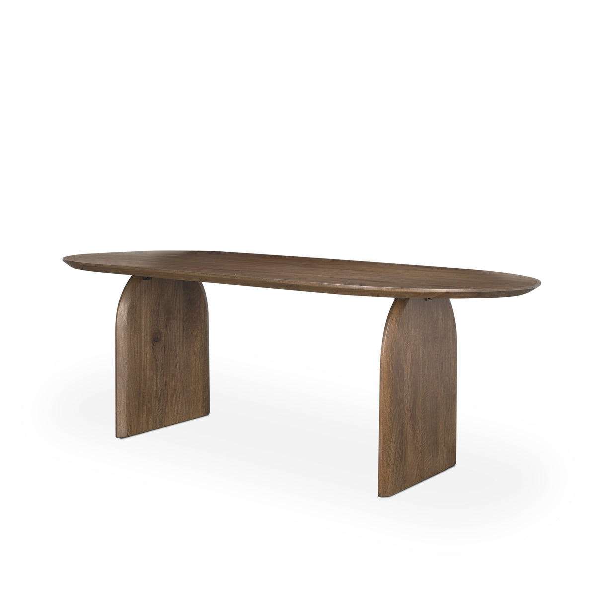 Isla 86.5"L x 39"W Oval Dining Table | Modern | Wood | Seats 6-Dining Tables-DECOROLALA