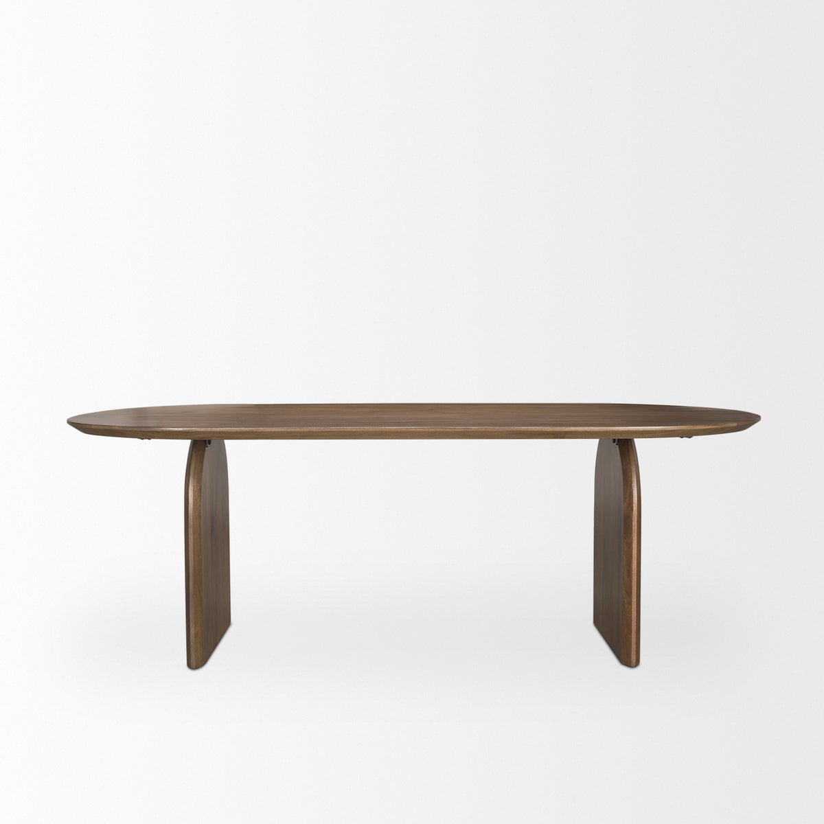 Isla 86.5"L x 39"W Oval Dining Table | Modern | Wood | Seats 6-Dining Tables-DECOROLALA