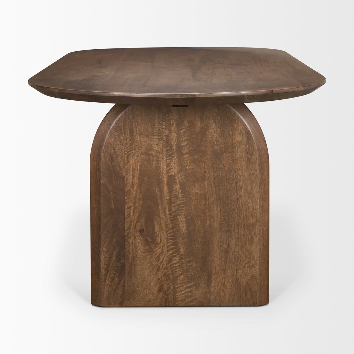 Isla 86.5"L x 39"W Oval Dining Table | Modern | Wood | Seats 6-Dining Tables-DECOROLALA