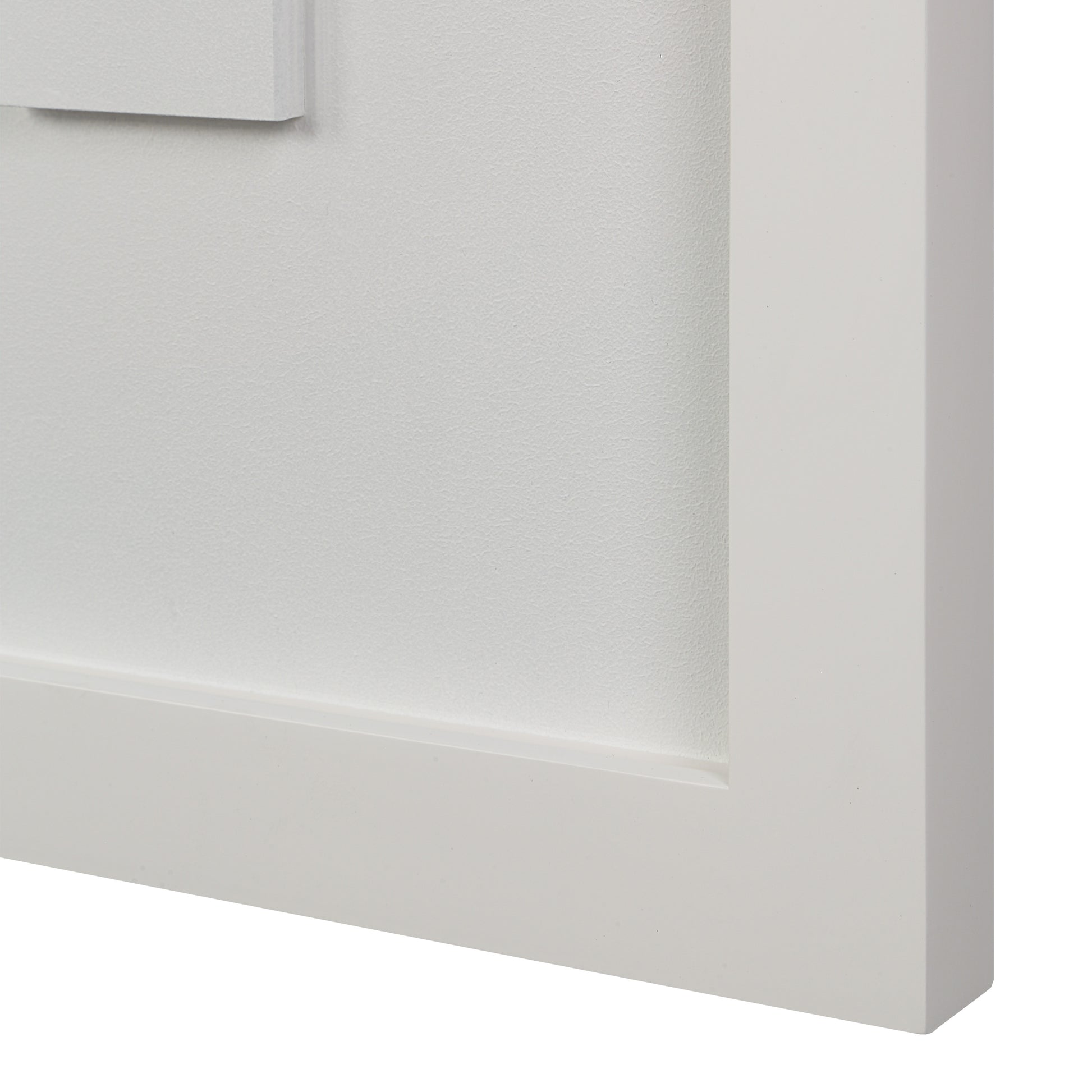 Ispra 19" Wide Wall Decor, Matte White-Wall Art-DECOROLALA