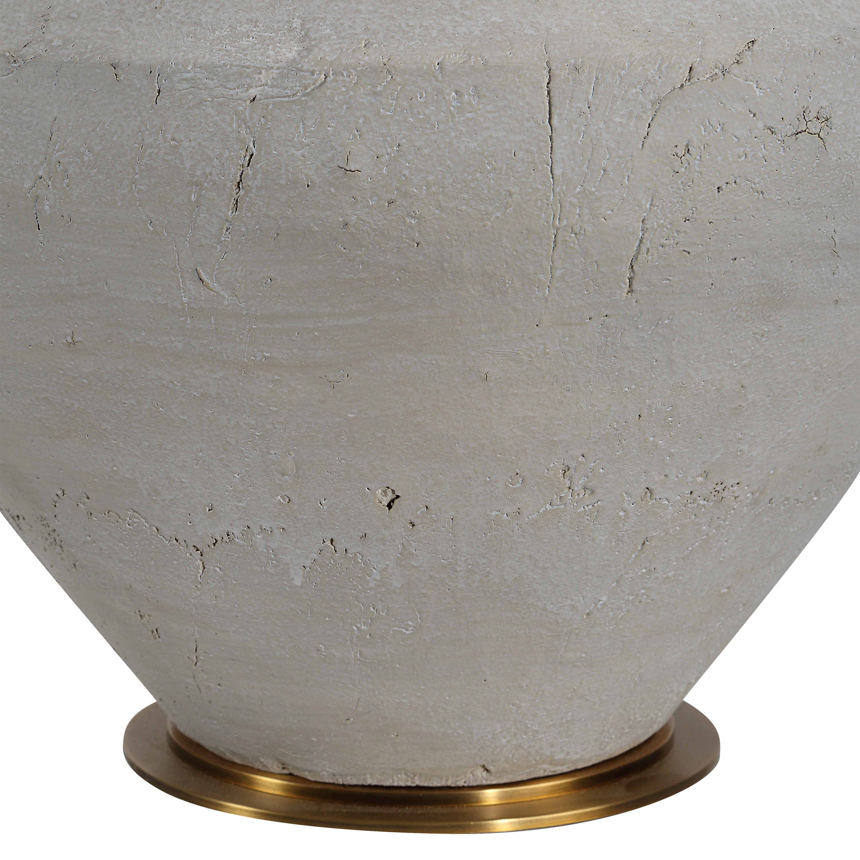 Iulia 22.75" Table Lamp, Antique Beige Ceramic-Table Lamp-DECOROLALA