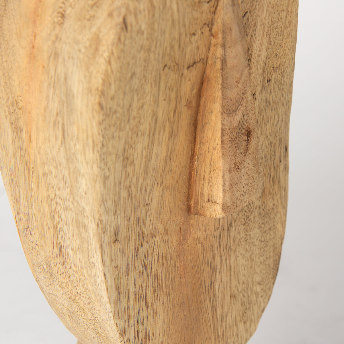 Ivan Large Wooden Head Sculpture-Objects-DECOROLALA