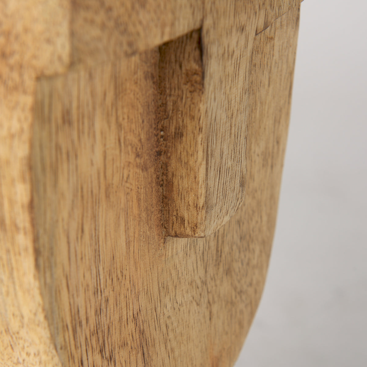 Ivan Medium Wooden Head Sculpture-Objects-DECOROLALA