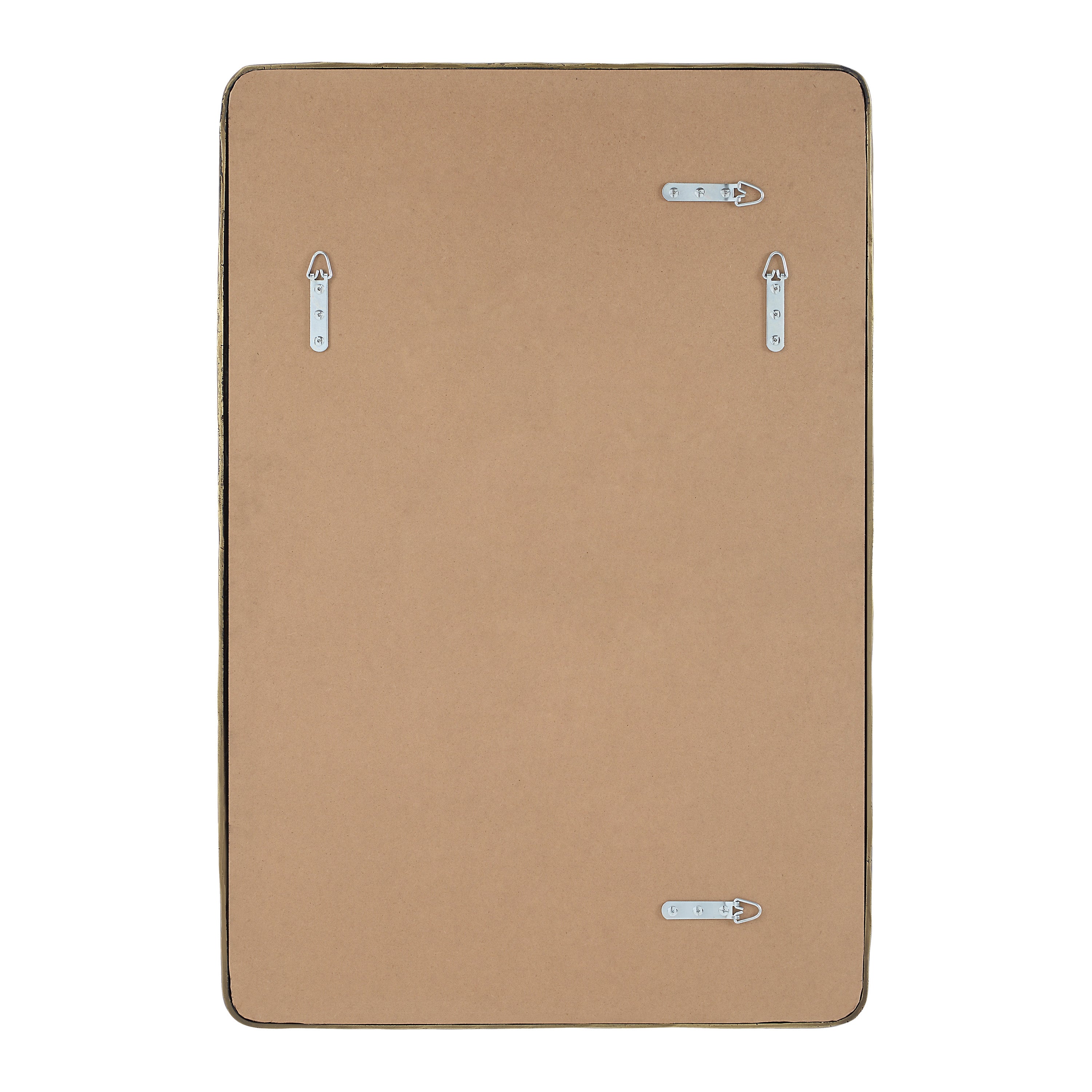 Ivory 36" Tall Rectangle Wall Mirror, Yellow-Mirror-DECOROLALA