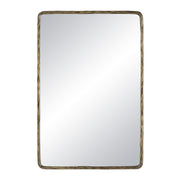 Ivory 36" Tall Rectangle Wall Mirror, Yellow-Mirror-DECOROLALA