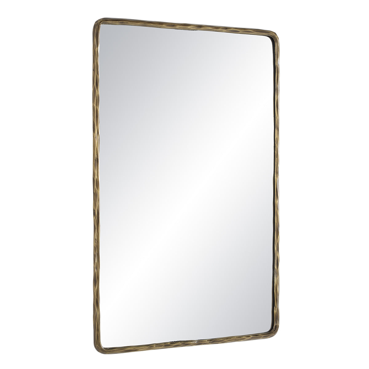 Ivory 36" Tall Rectangle Wall Mirror, Yellow-Mirrors-DECOROLALA