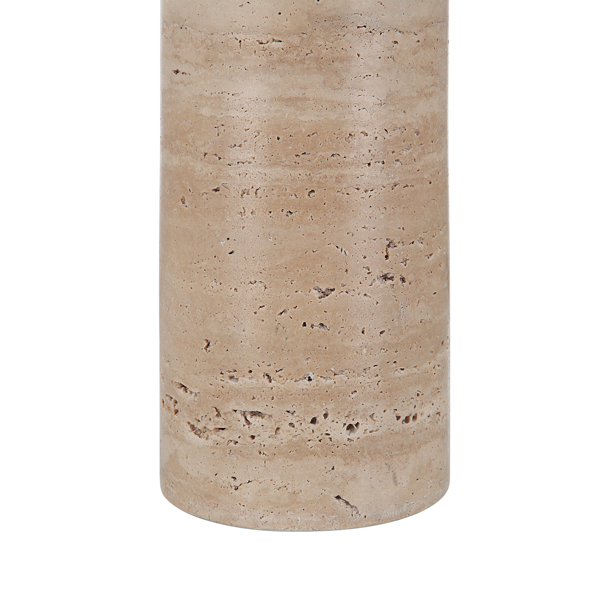 Ixora 25" Tall Brass Table Lamp with Drum Linen Shade-Table Lamp-DECOROLALA