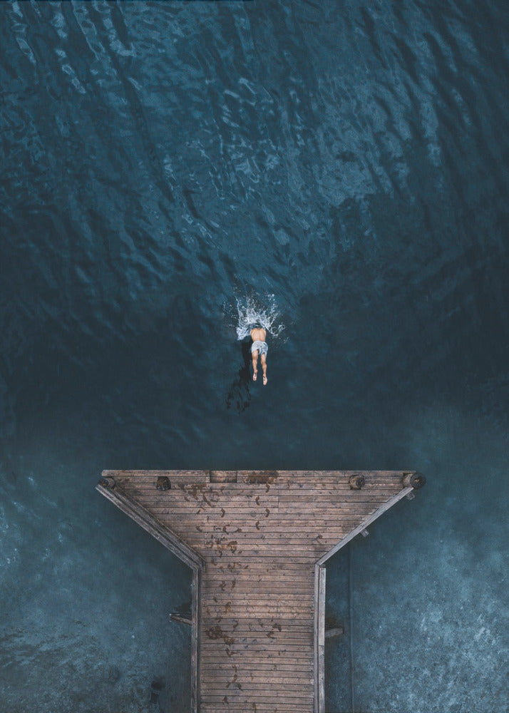 JUMP by Witold Ziomek Wall Art-Canvas Print-DECOROLALA