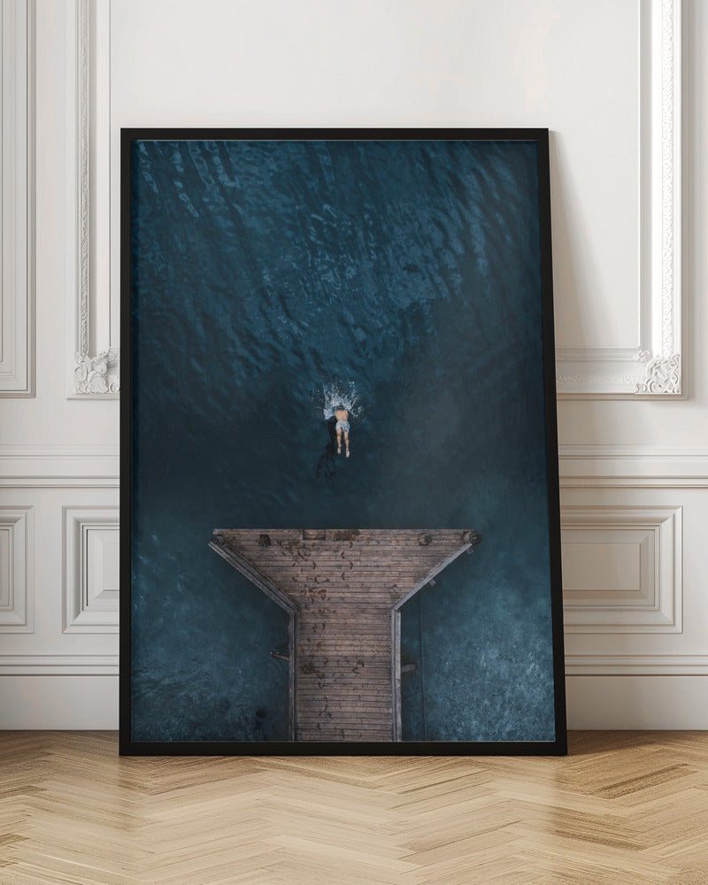JUMP by Witold Ziomek Wall Art-Canvas Print-DECOROLALA