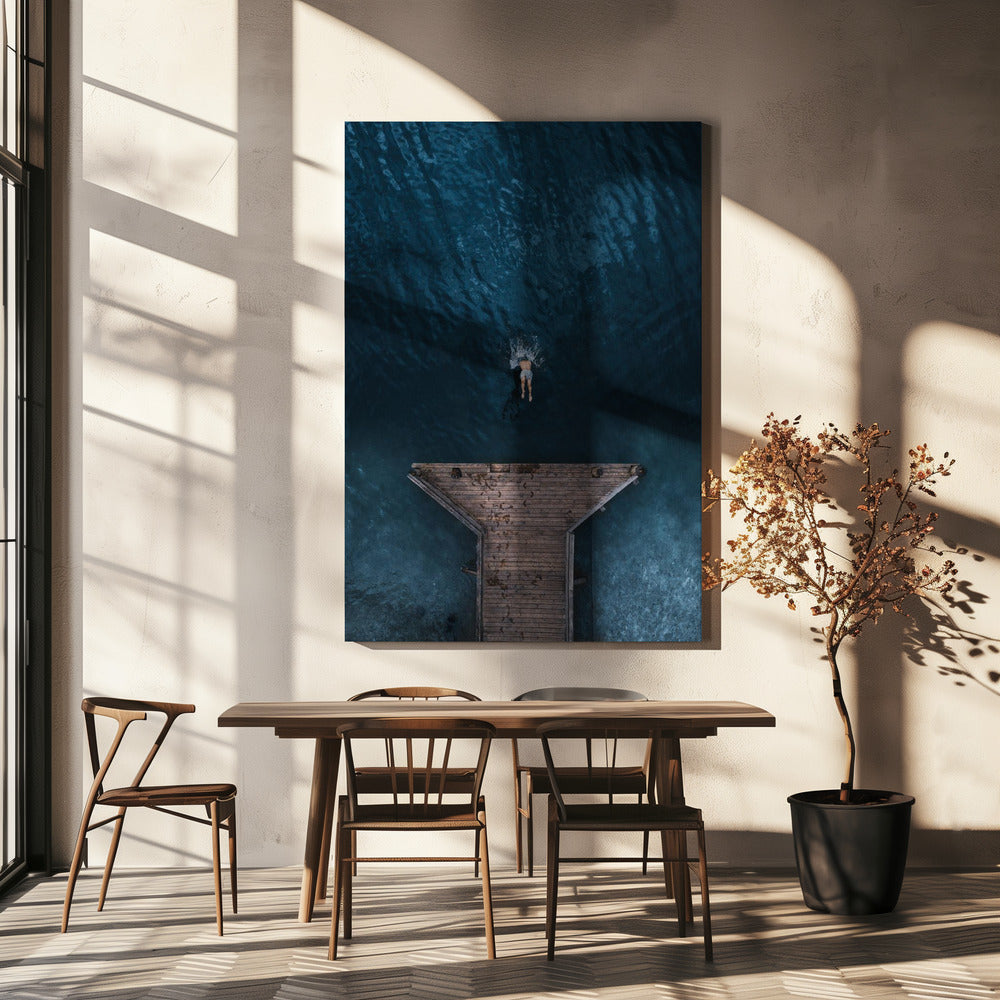 JUMP by Witold Ziomek Wall Art-Canvas Print-DECOROLALA