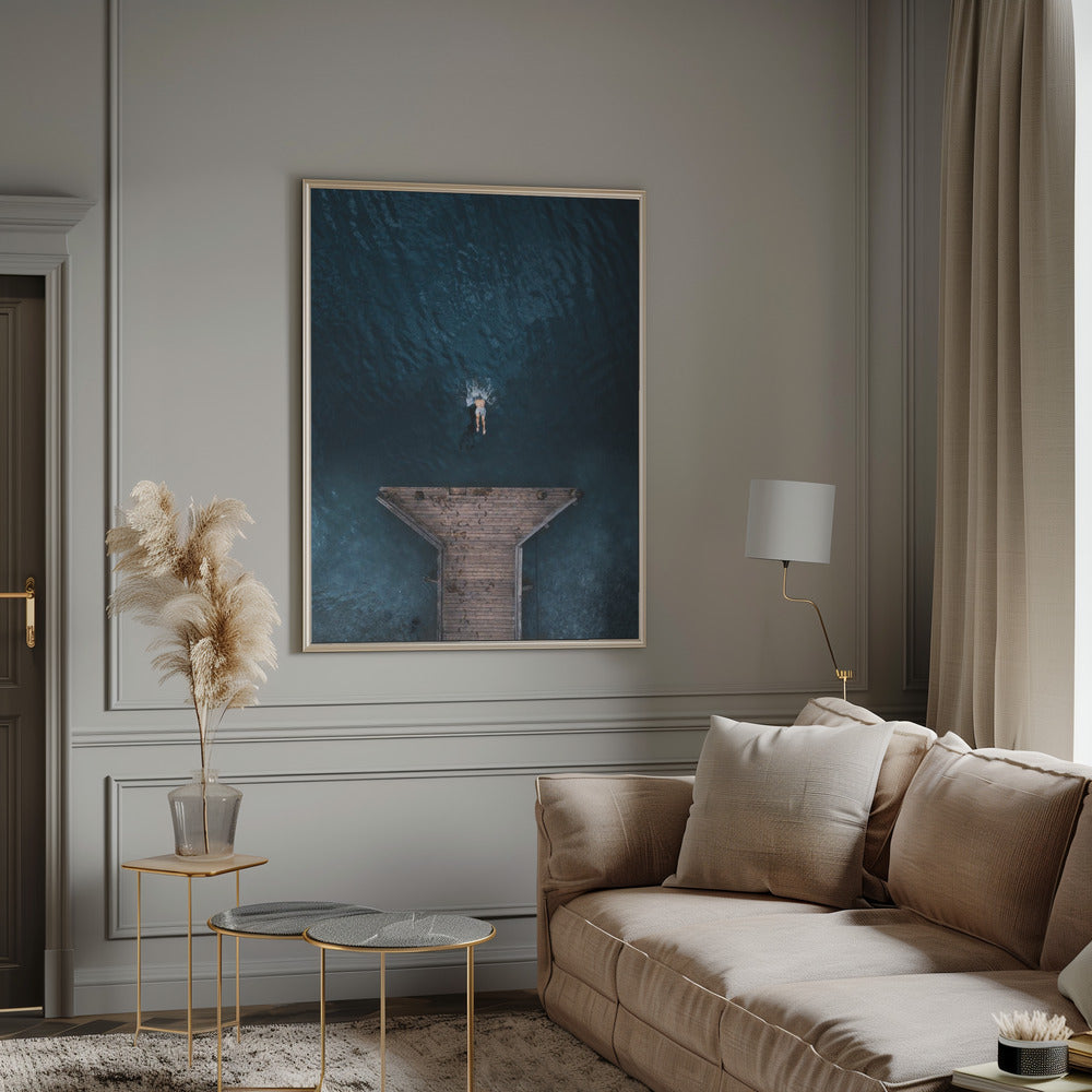JUMP by Witold Ziomek Wall Art-Canvas Print-DECOROLALA