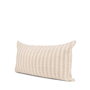Jace Cream & Beige Stripe Lumbar Pillow Cover (min order qty 2)-Decorative Pillows-DECOROLALA
