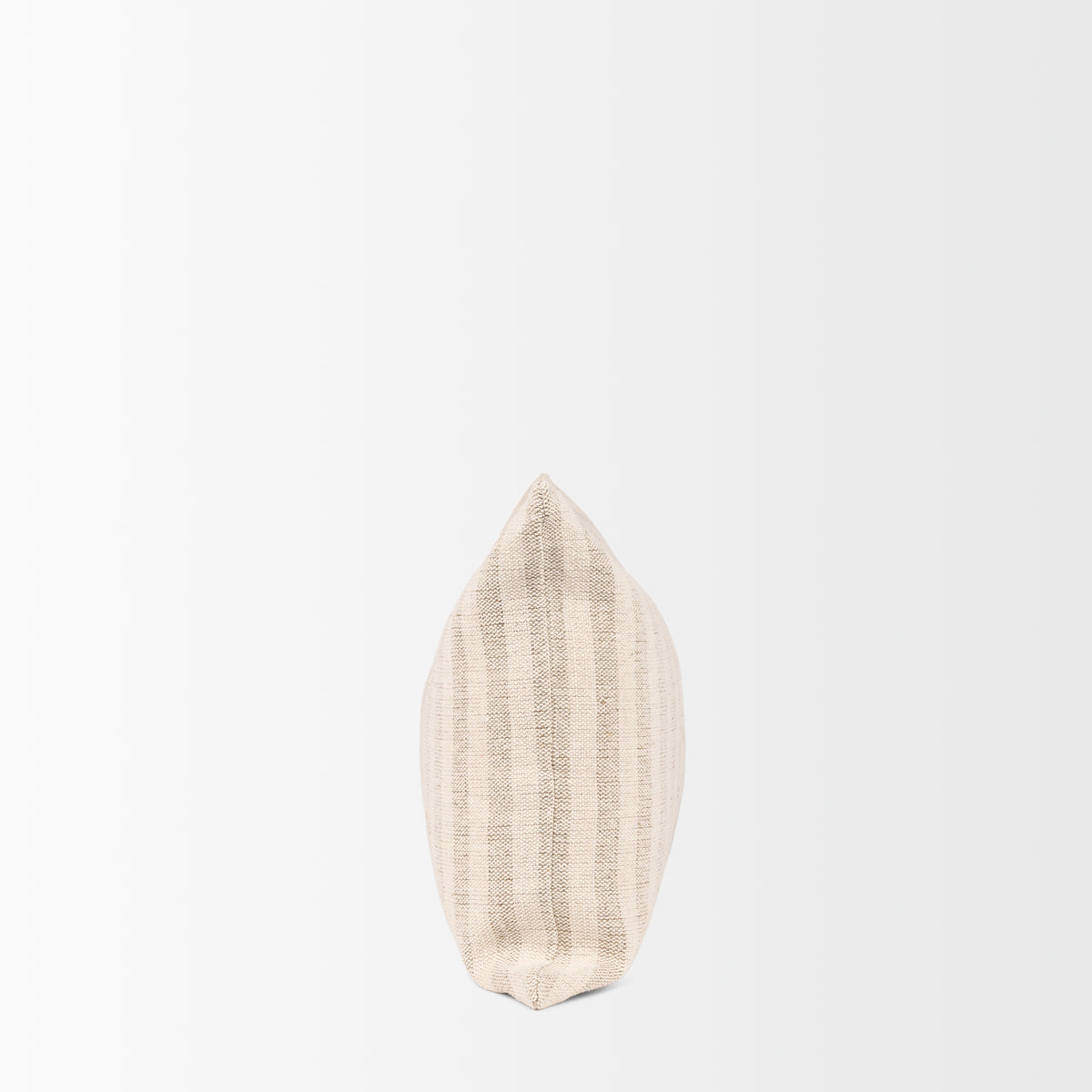 Jace Cream & Beige Stripe Lumbar Pillow Cover (min order qty 2)-Decorative Pillows-DECOROLALA