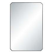 Jace 36" H x 24" W Wall Mirror, Black-Mirror-DECOROLALA